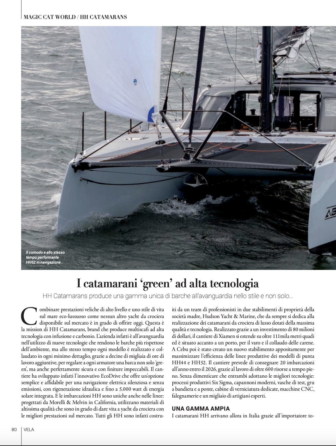 Vela Magazine Feature