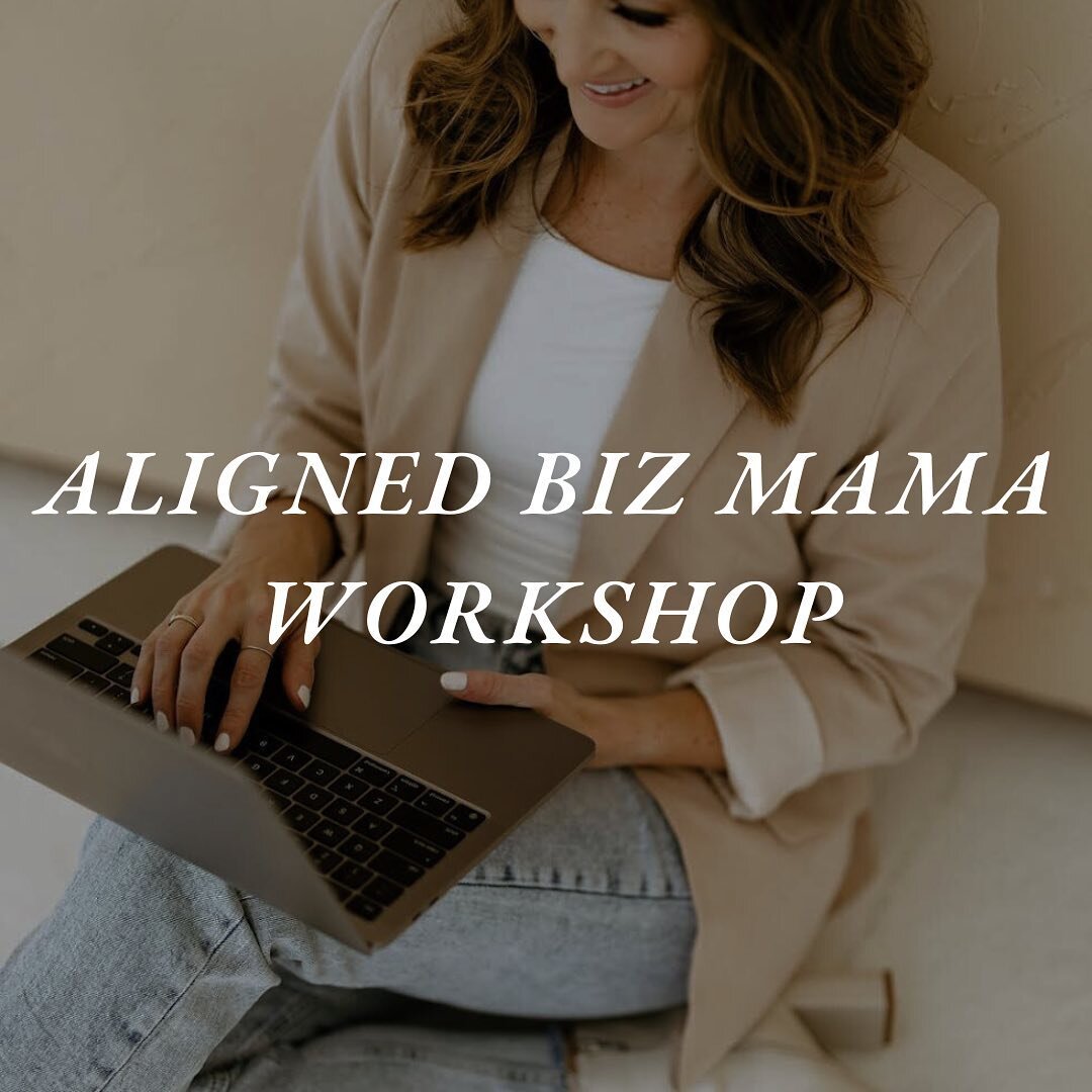 Calling all mompreneurs pursuing their dreams, running businesses, and balancing motherhood!
&bull;
Join Lindsey DiFiore, CEO and coach of Aligned Biz Mama, on MAY 13th at 6:00 PM for this two-hour event. This is for the woman who wants to create mor