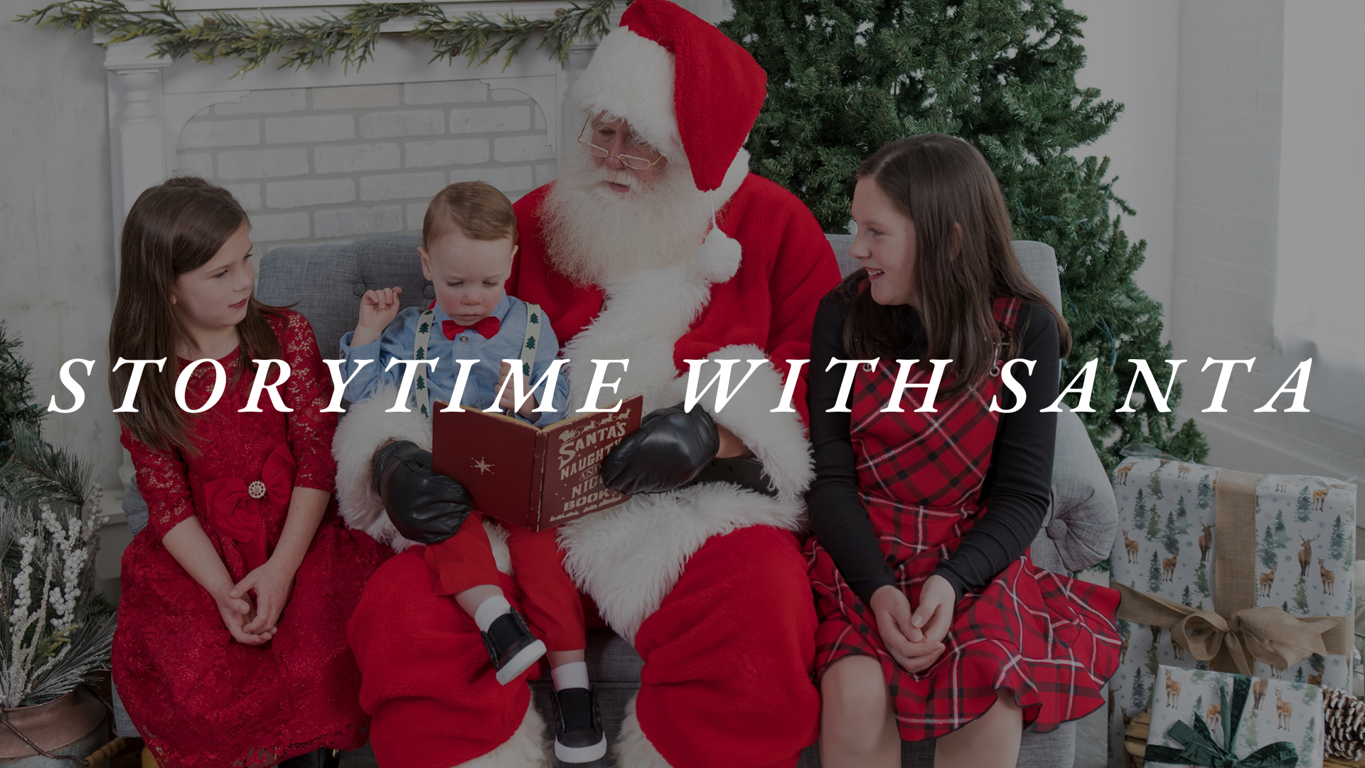 Storytime with (White) Santa