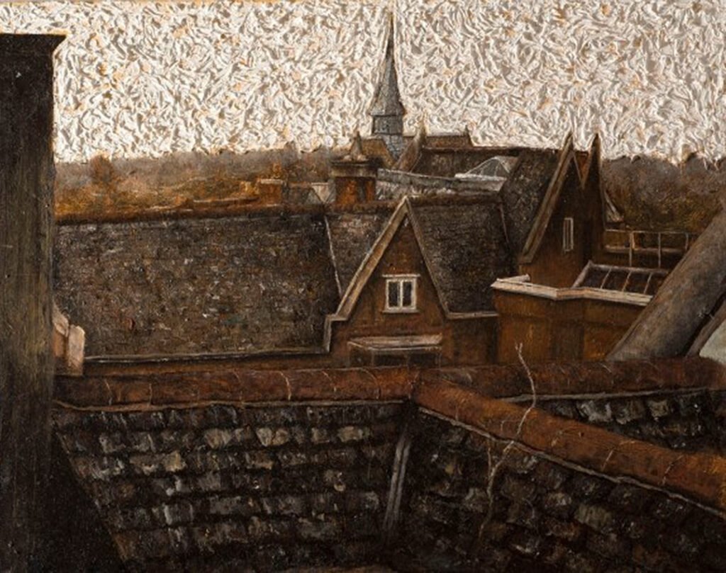 Interferences II, Oil on canvas, 50 x 60 cm - £1,980