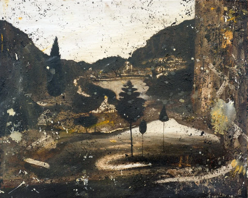 Interference III, Oil on panel 40 x 50 cm - £1,620