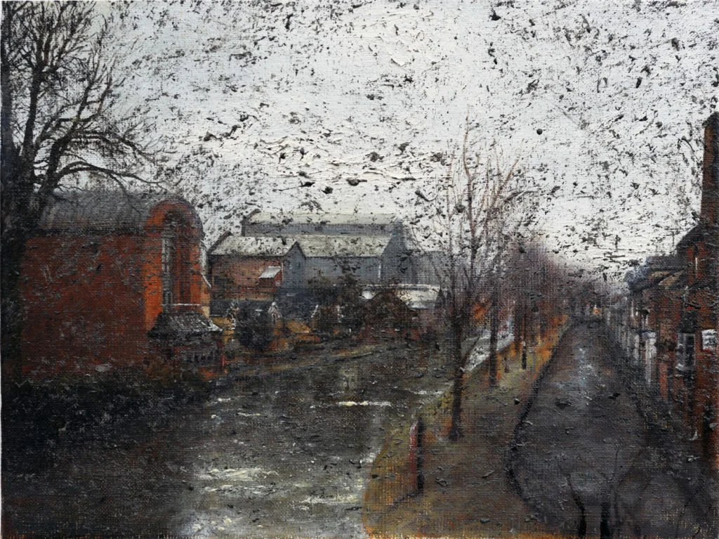 Interference I, Oil on canvas, 40 x 50 cm - SOLD