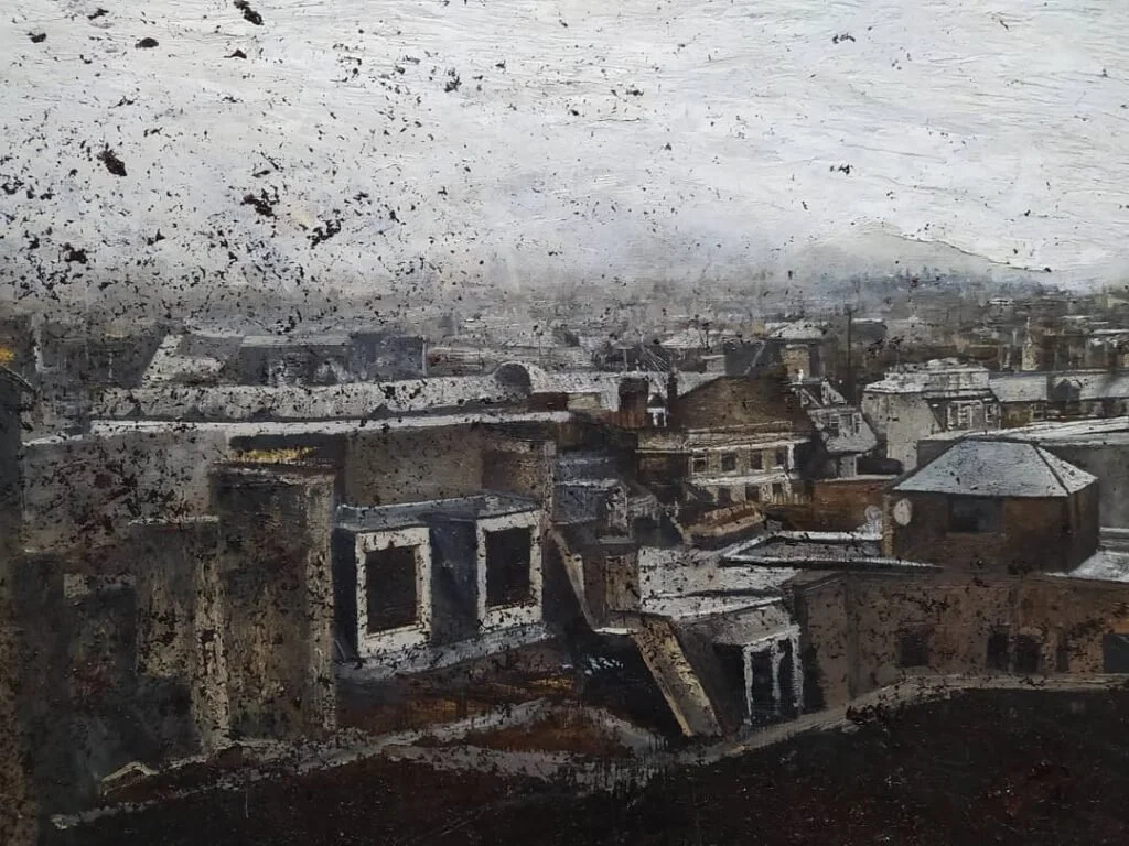 Interference IV, Oil on panel 40 x 50 cm - £1,620