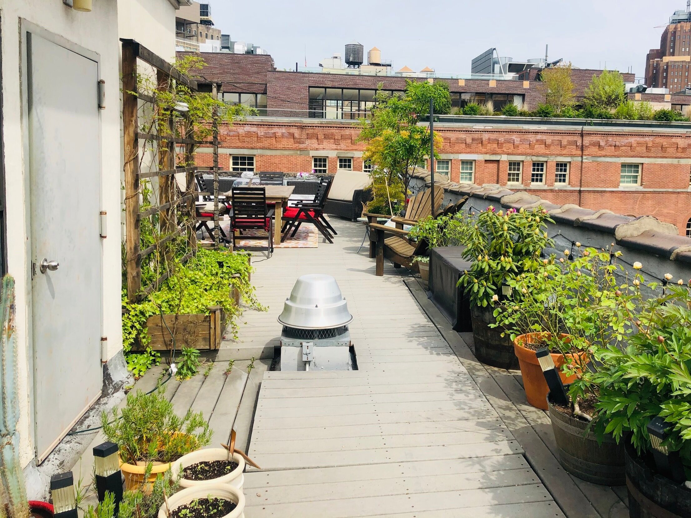 How I Created My NYC Rooftop Garden — Flaweless by Christine Cole