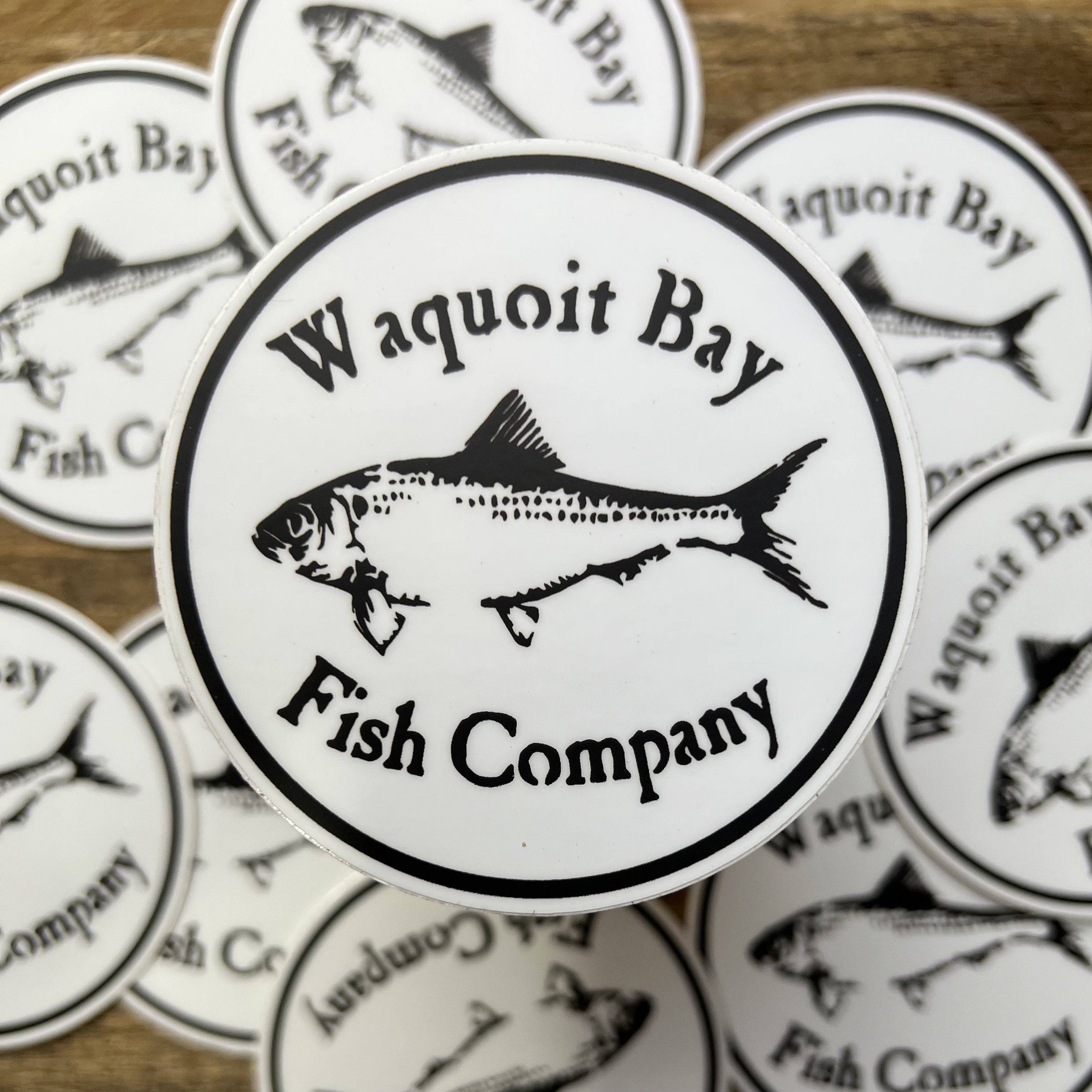 Fish Stickers — Waquoit Bay Fish Company