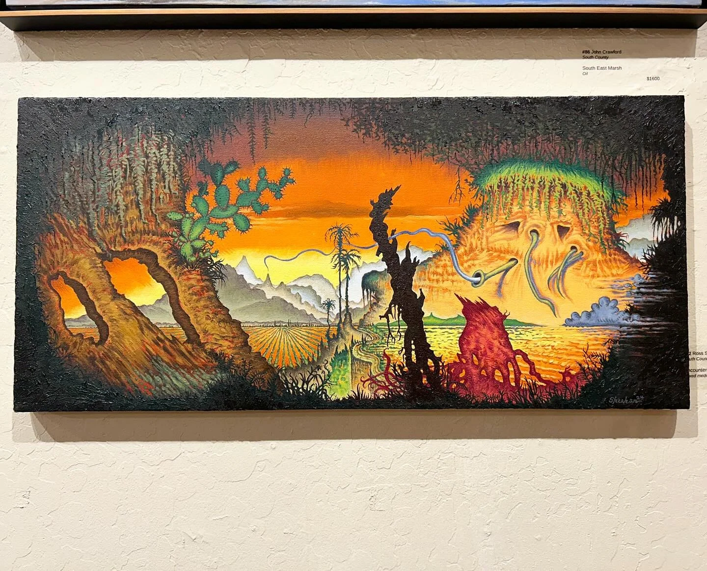 &lsquo;Encounters at Bush Gulch&rsquo; is now on display at Santa Cruz Art League @santacruzartleague as part of the 2025 Santa Cruz Open Studios Preview Exhibit. @artscouncilsc 

The group exhibition runs from Sept 26&ndash;Oct 19, 2025. Hope you&rs