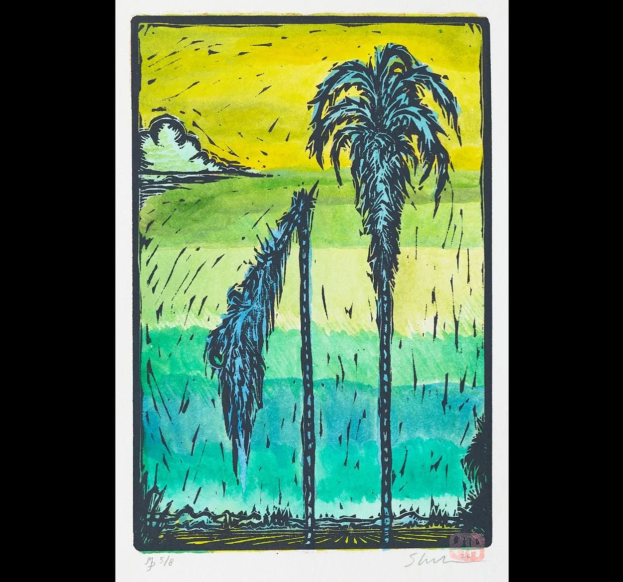 &lsquo;Twin Palms II,&rsquo; a new print, is part of the exhibition titled &lsquo;Intention and Process&rsquo; at Diablo Valley College Art Gallery @dvcartgallery with an opening tomorrow, Saturday May 30th, 1:30pm.

The group exhibition runs June 15