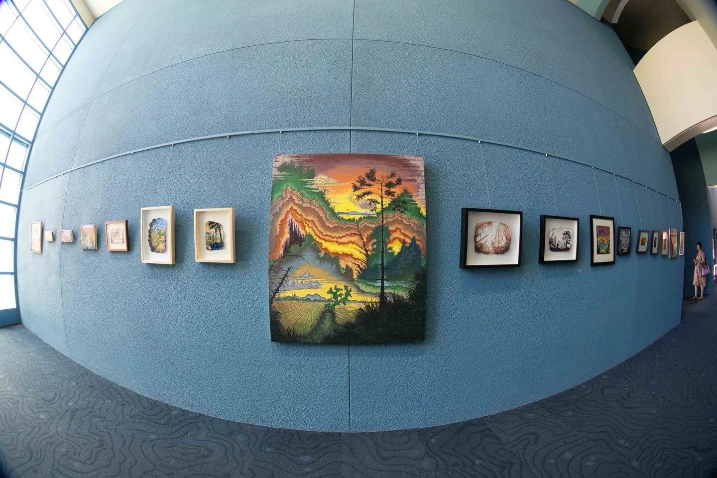 &lsquo;Topias,&rsquo; an exhibition of paintings, prints and drawings is now open for the summer at Simpkins Family Swim Center in Live Oak. @simpkinsfamilyswimcenter 
&bull;
Photos by @catcutillo 
-
-
-
-
#simpkinsfamilyswimcenter #topias #comtempor