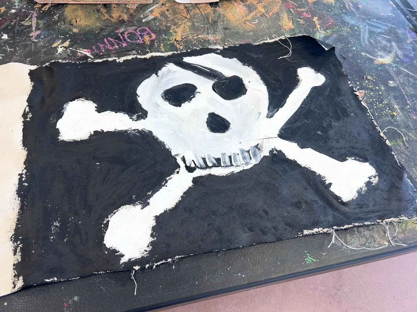 🏴&zwj;☠️Some moments from &lsquo;Pirate Camp&rsquo; this week at S.P.A.🪎
-
-
-
-
#aptossummercamp #aptoscalifornia #pirates #mixedmedia #artcamp