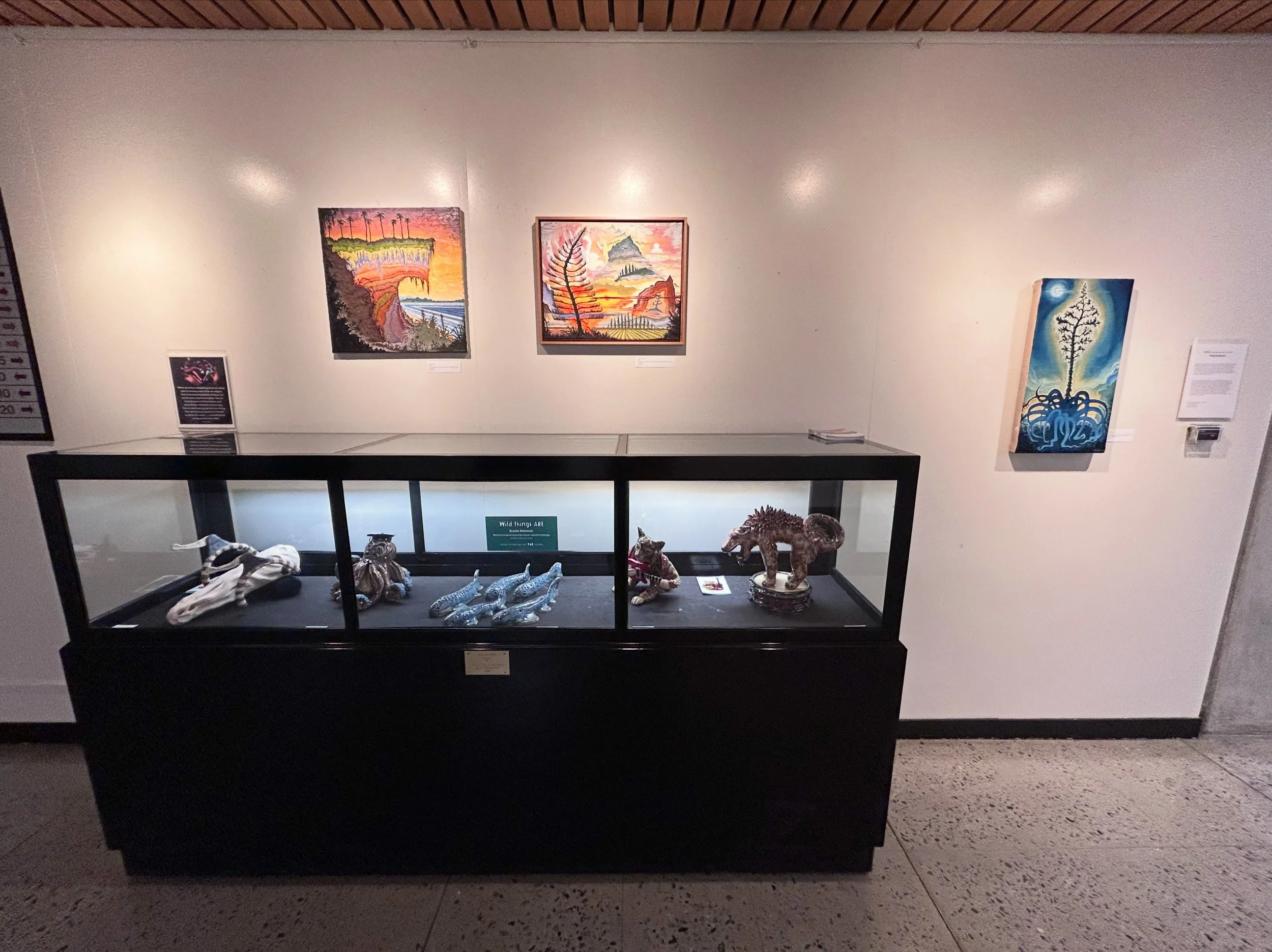 Thank you Arts Council Santa Cruz County @artscouncilsc for inviting me in to install my exhibition &ldquo;Topias: Paintings, Drawings &amp; Prints&rdquo; on the 5th Floor of the Government Building in downtown Santa Cruz.

The exhibition will run un