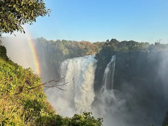  Rainbow over Victoria Falls 