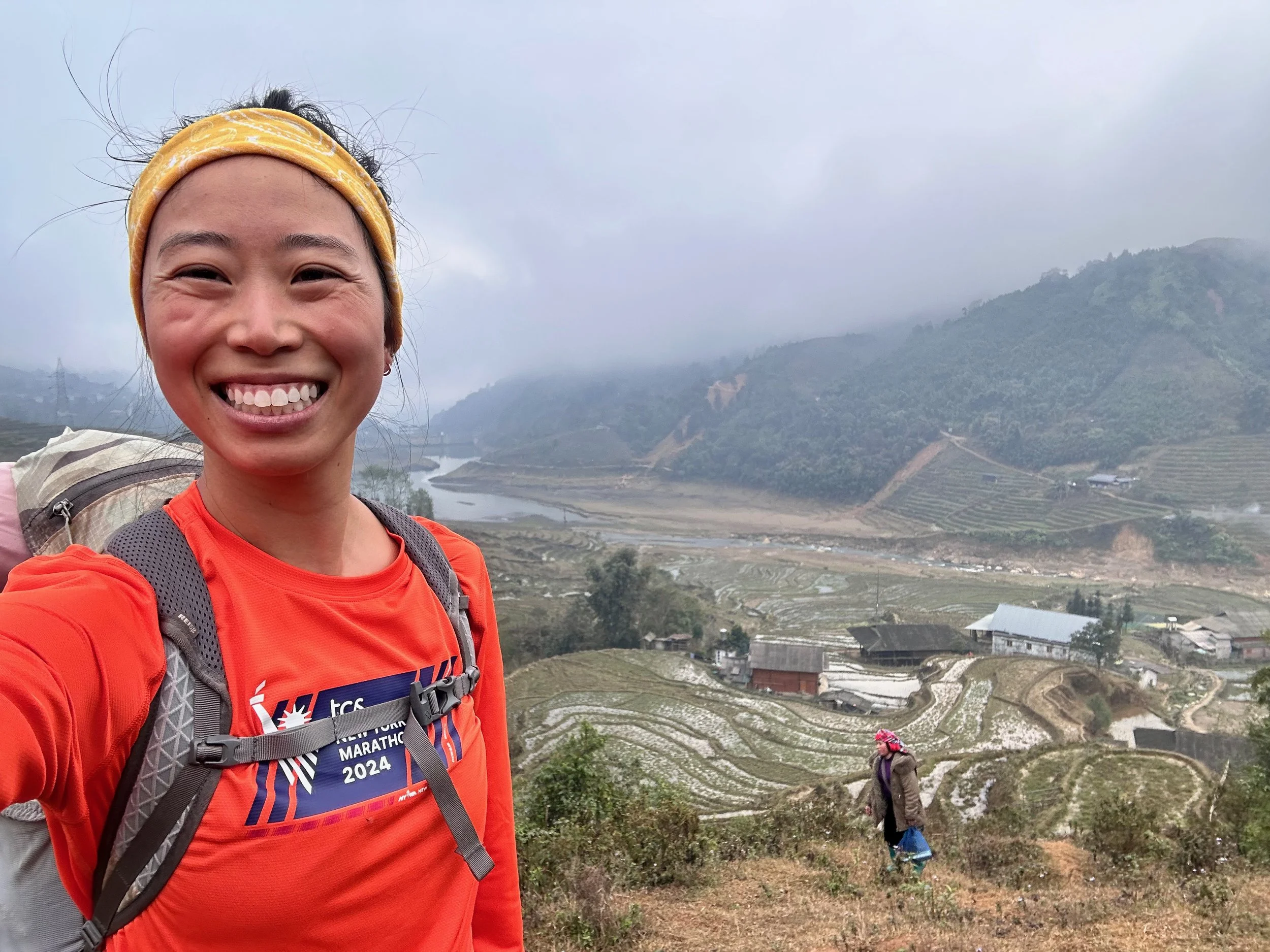 Somewhat of a clear day makes for better selfie photos!