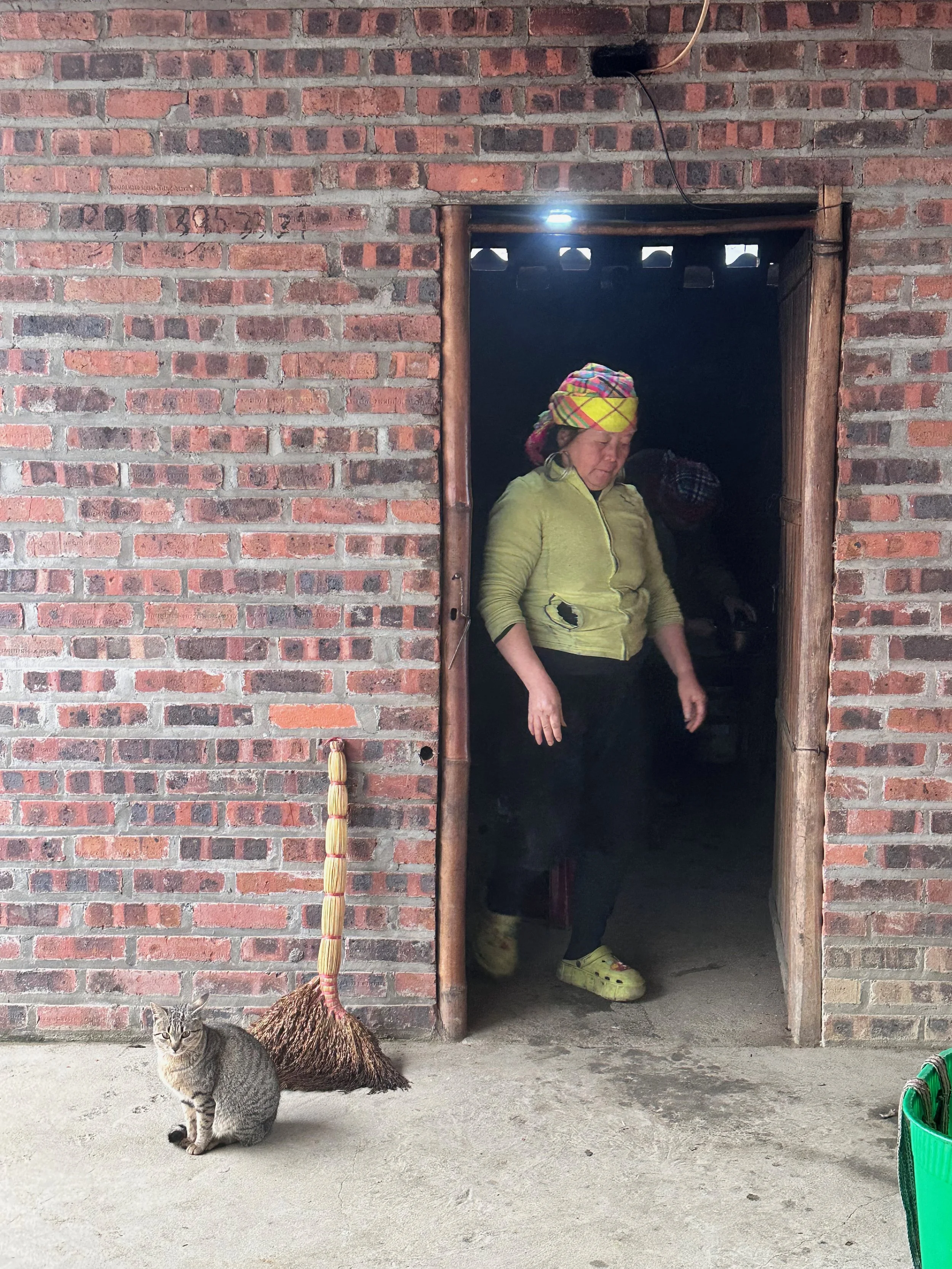 The owner of the homestay 