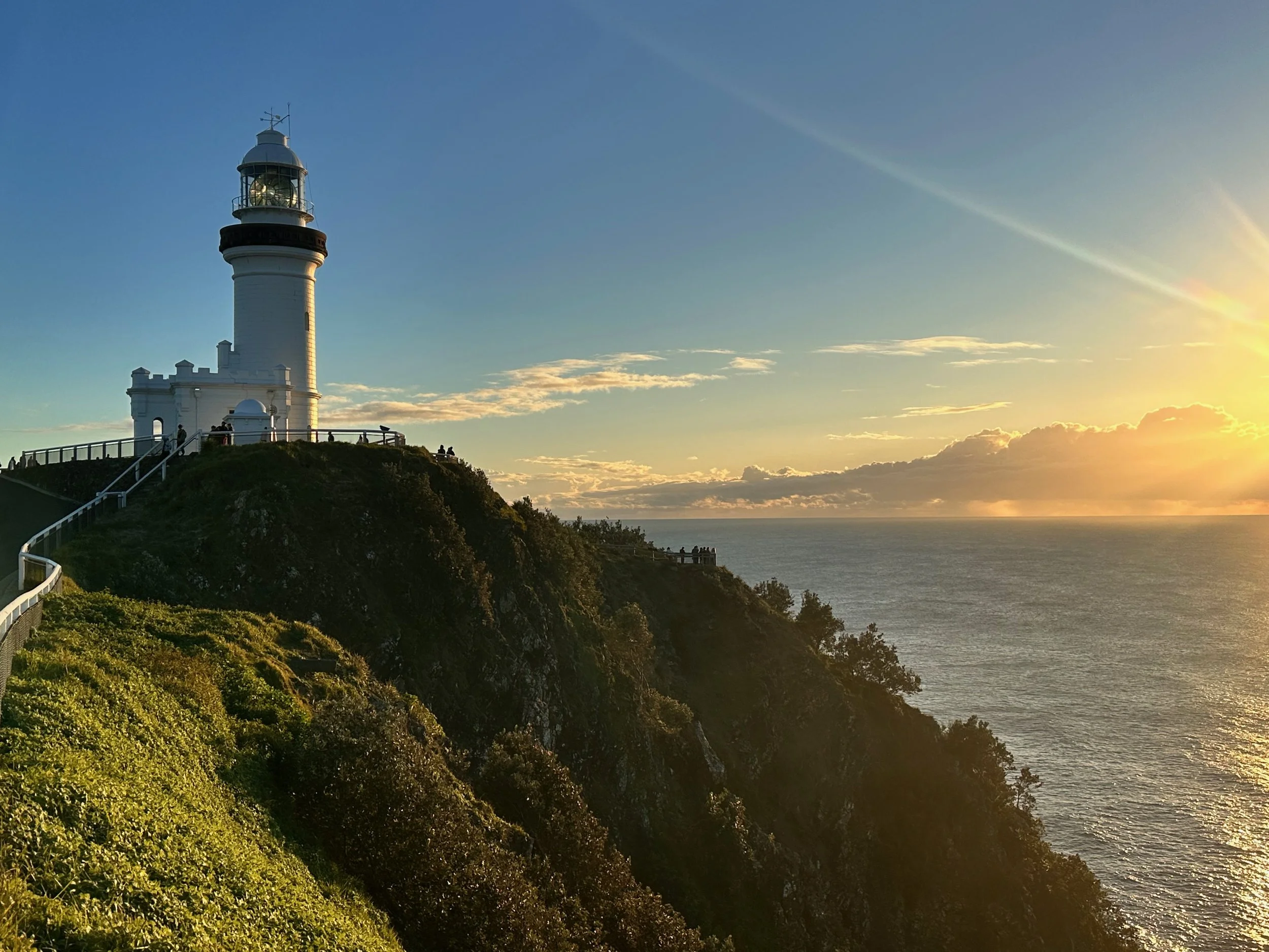  The famous Byron Bay lighthouse, a gorgeous walk at any time of day (this was sunrise). 