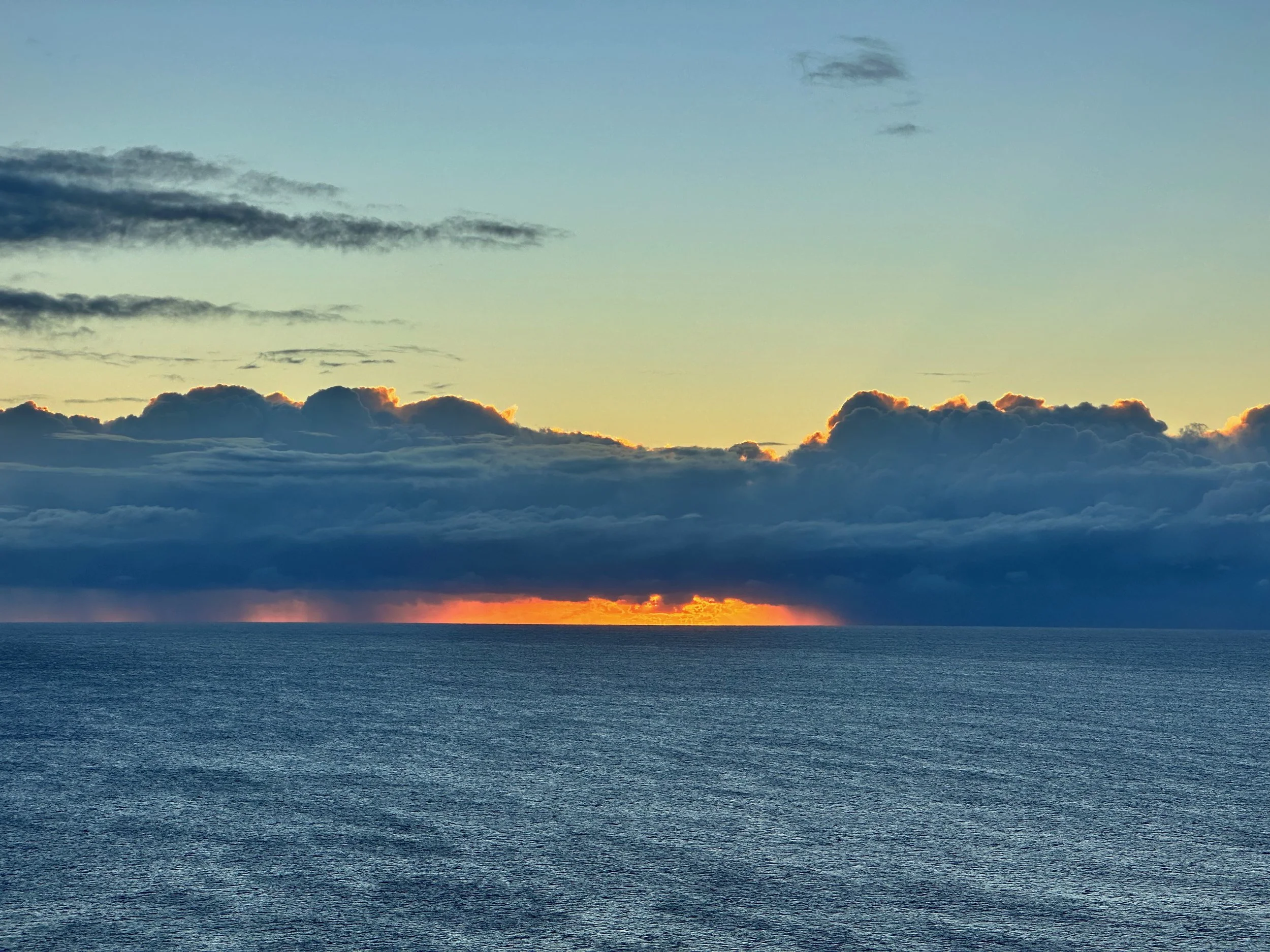  Sometimes cloudy days make for the most intriguing sunrises 