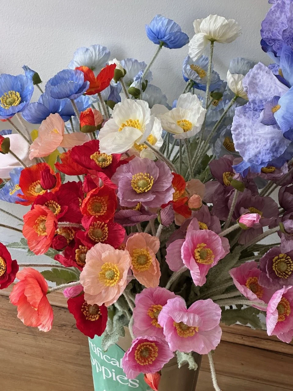  Artificial poppies that are true works of art — maybe I just buy a bunch of these instead?! 