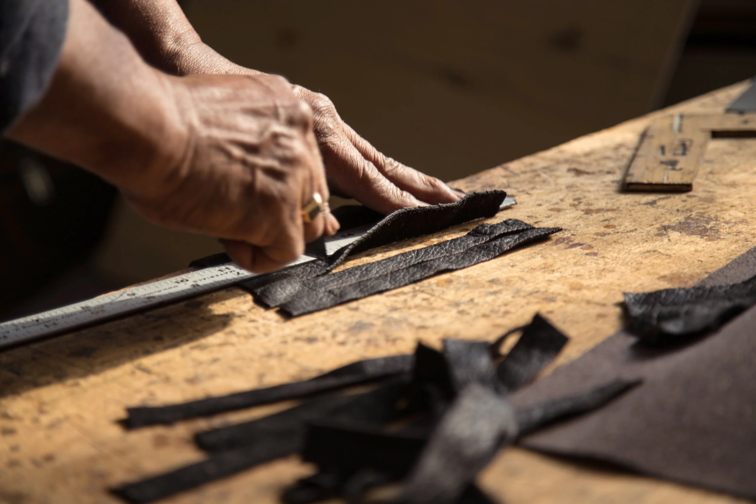 Leather Craftsman Hand Crafted in Brooklyn New York.jpg