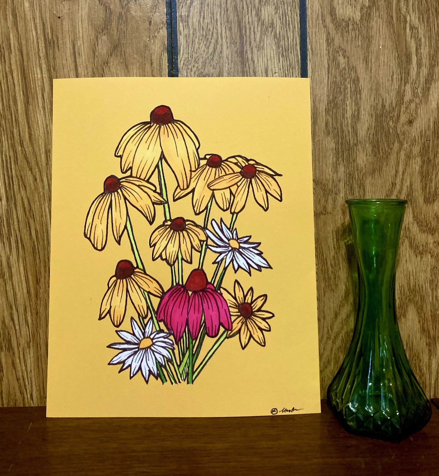 Wildflower Bouquet Print