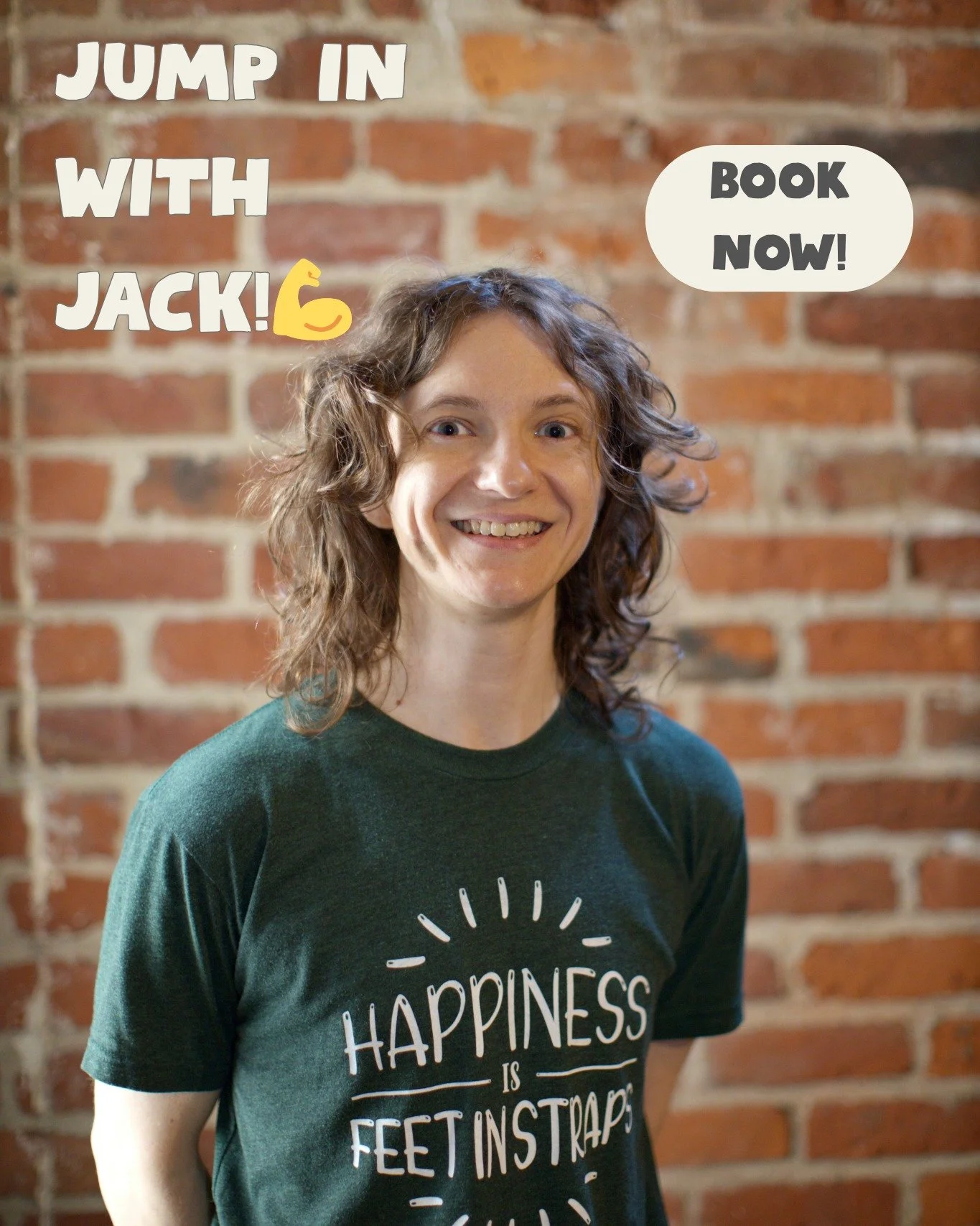 ✨ Jump in with Jack! ✨
Starting this October, Jack is opening up Saturday afternoon hours from 1-4PM!

 🙌 Keep your eyes out for his brand-new Beginner Mat Class Saturdays at 1pm beginning mid-month

💸 October special: Current clients get $20 off P