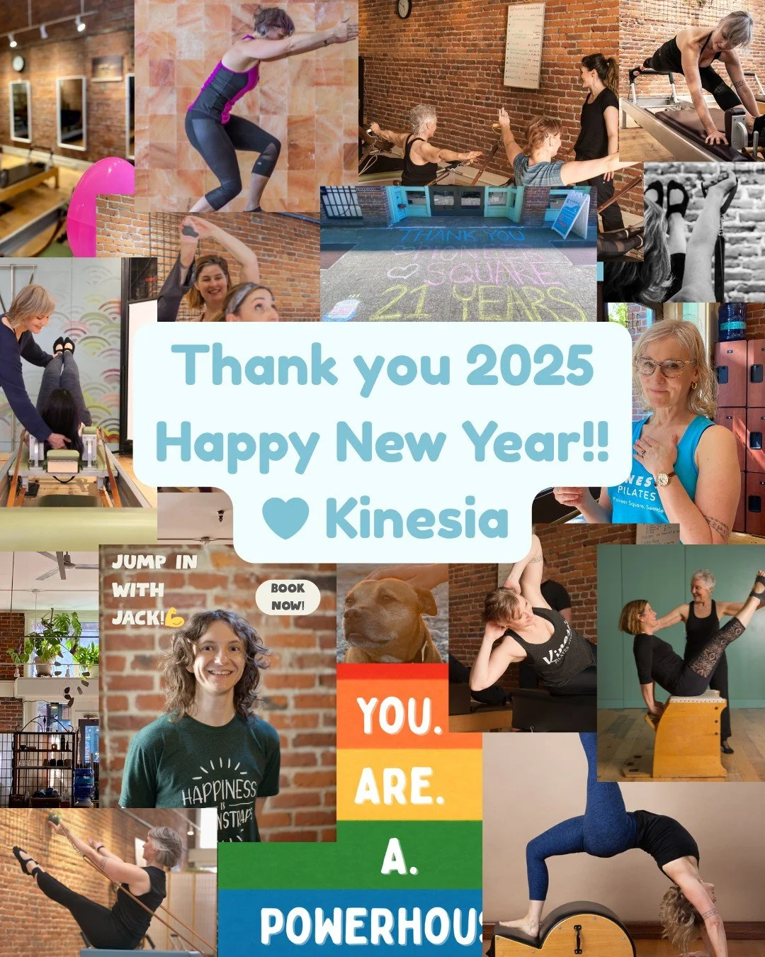 These moments are why we do this. Every class, every conversation, every body showing up as they are. Grateful for this community and the year we have shared.
Wishing you a happy, grounded 2026 💪
🩵 Kinesia Team