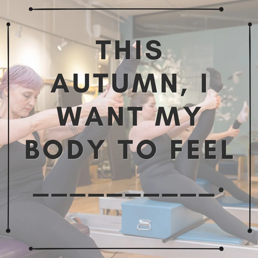 Stronger? Calmer? More energetic? Less tense? Better prepared for hiking, skiing, travel, or long days at work?🍁

Your answer can help you choose a routine that feels meaningful enough to maintain.

💪Getting exercise is always a good idea, but cons