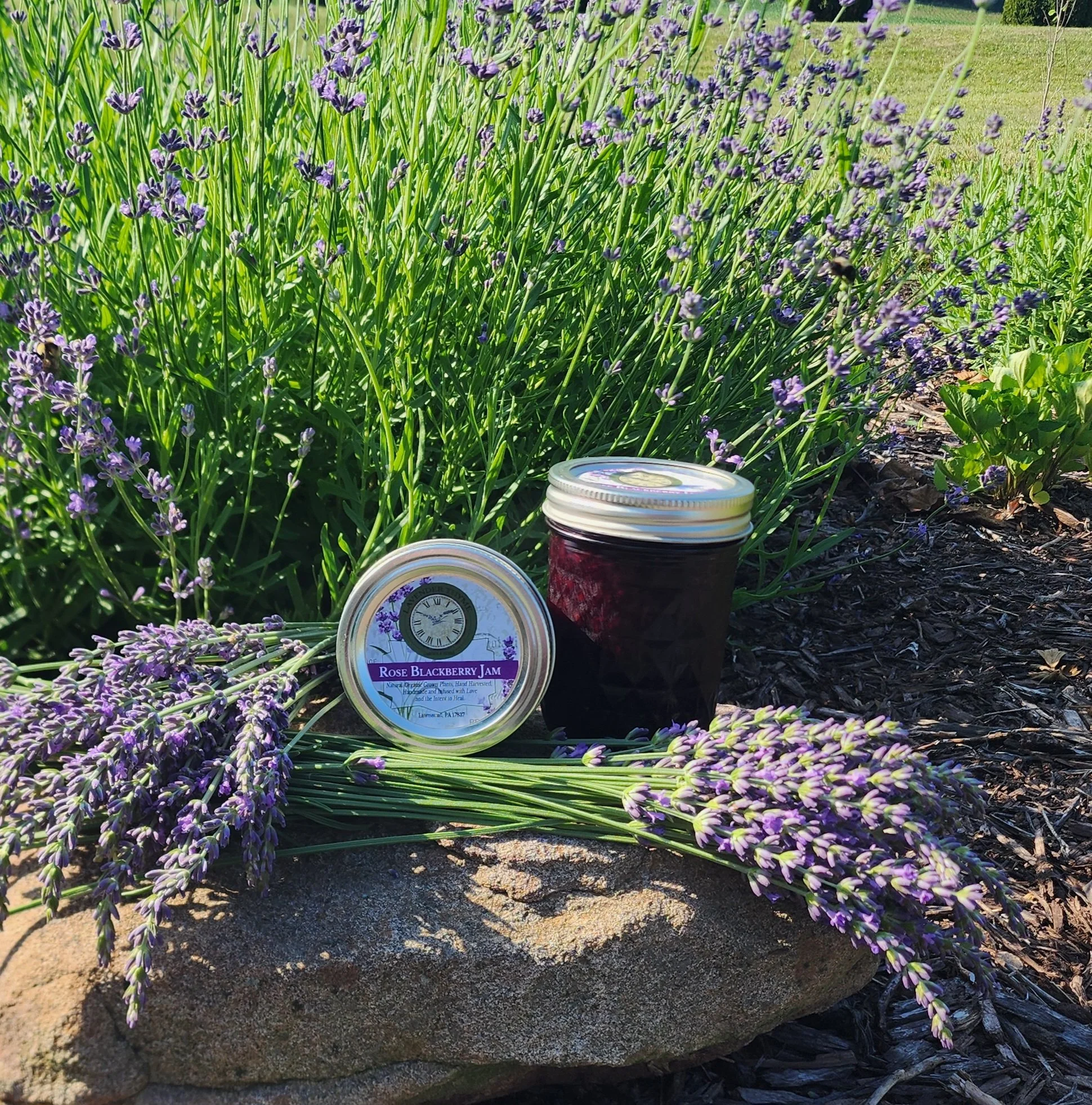 Rose Blackberry Jam