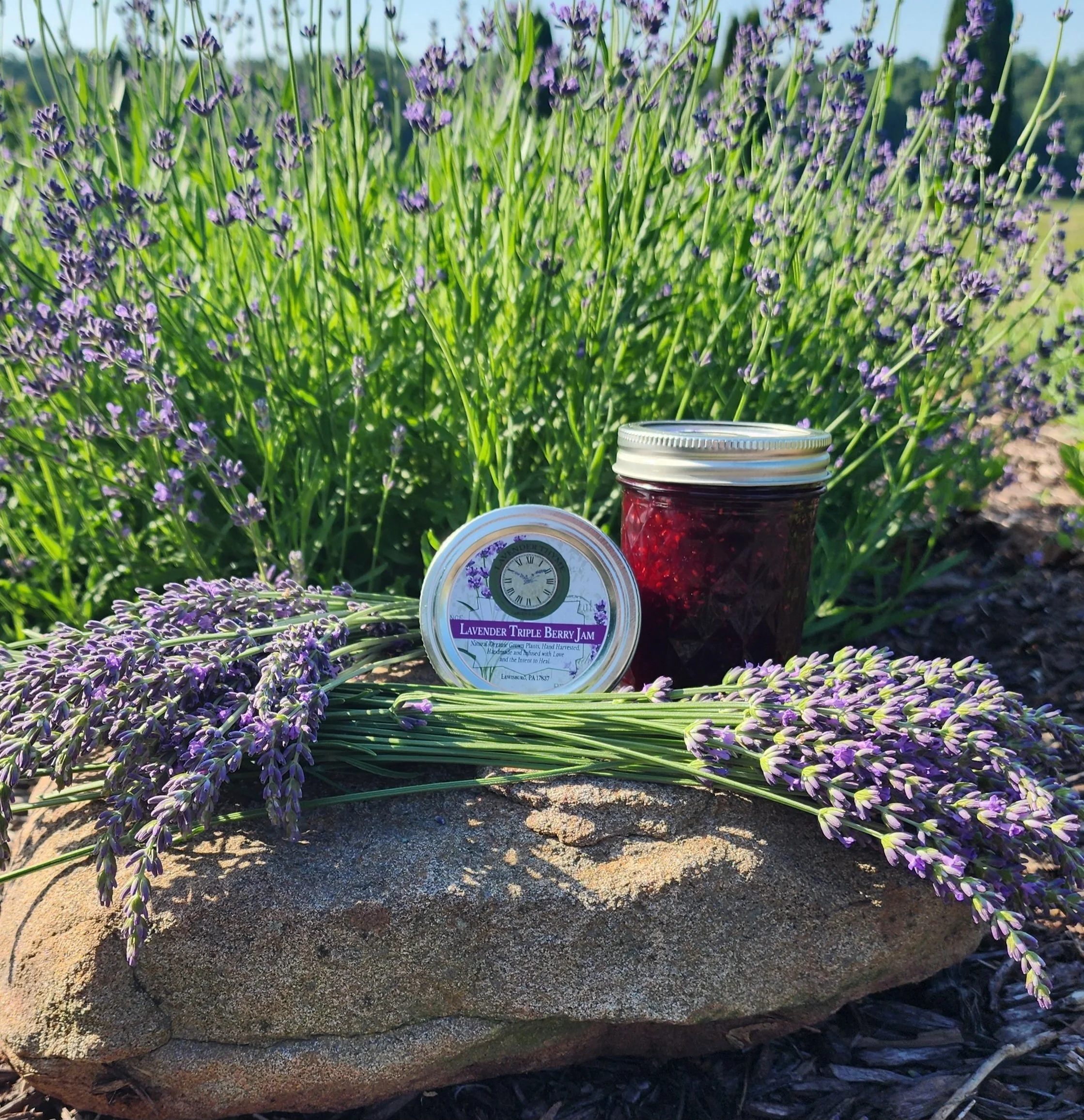 Lavender Triple Berry Jam