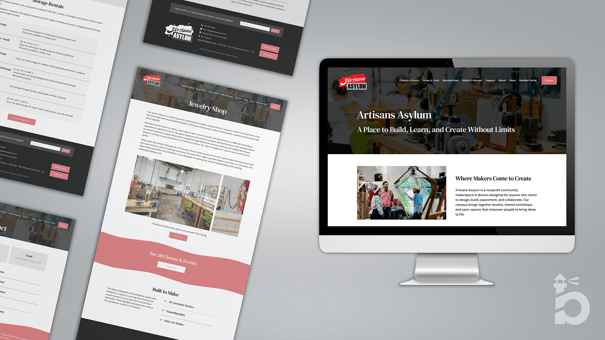 Artisans Asylum Website