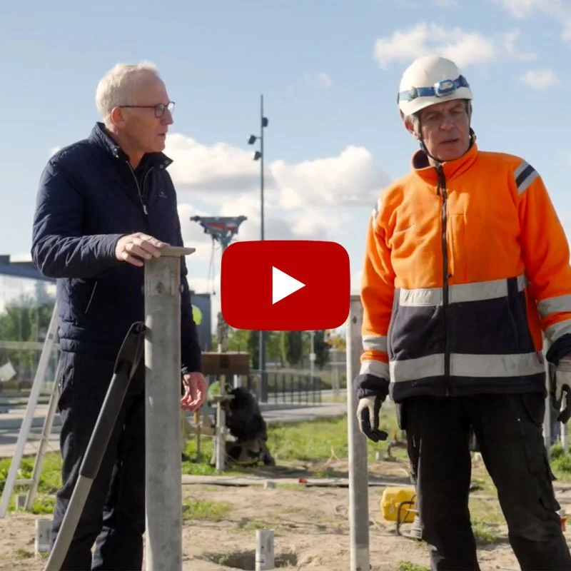 Test af pælefundamenter, Himmerland Bolig forening, Greeb HUB House, 4 til 1 Planet