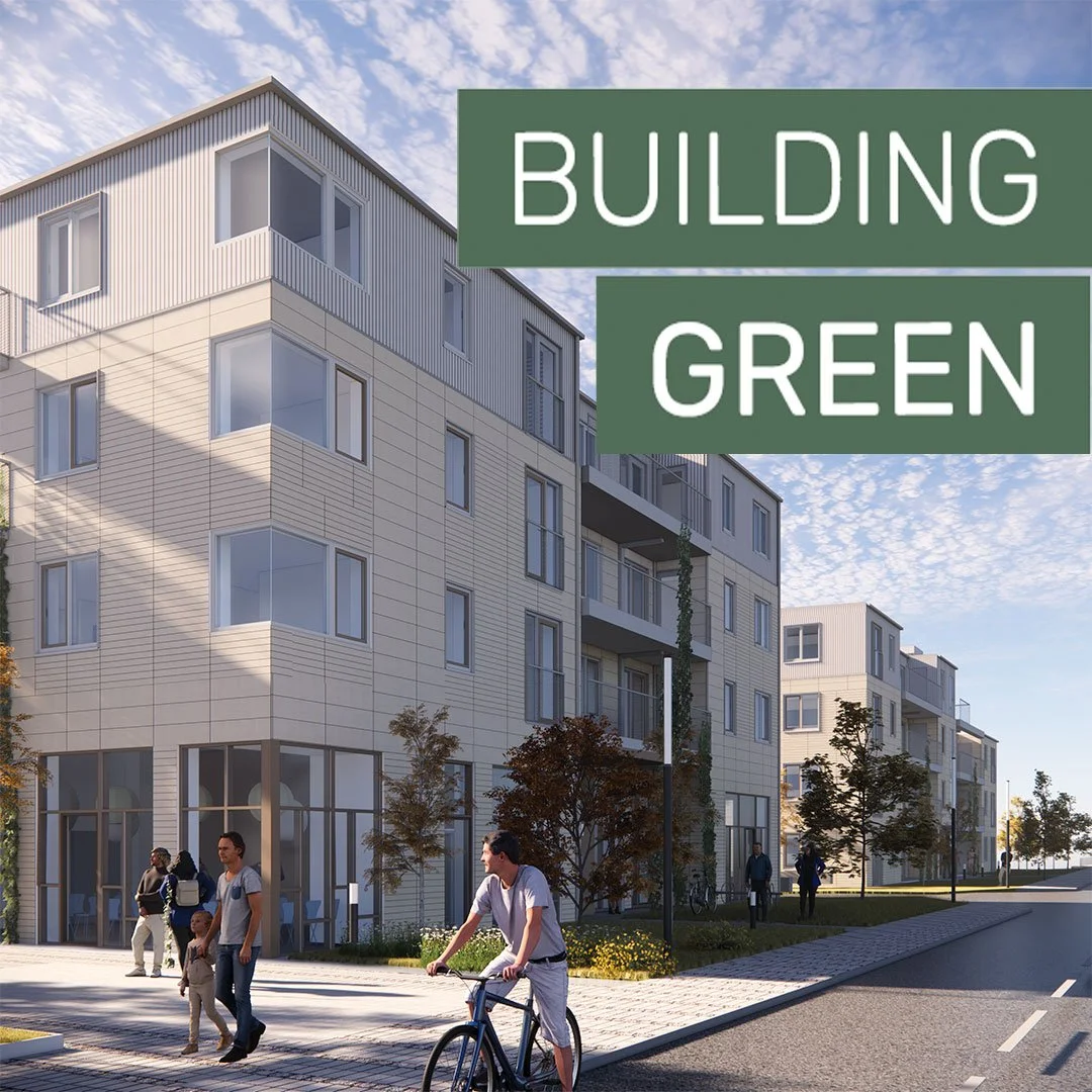 Følg med i debatten på Building Green: Kan vi bygge nye boliger med 75 % lavere CO₂-aftryk?