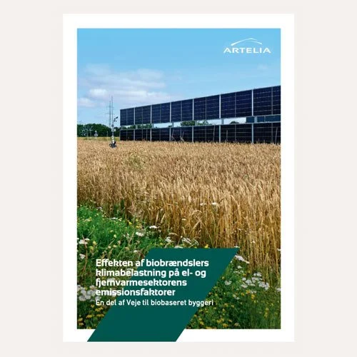 Effekten af biobrændslers klimabelastning på el- og fjernvarmesektorens emissionsfaktorer