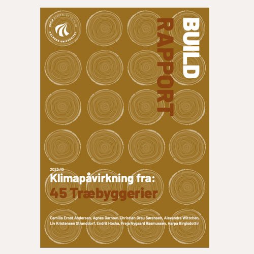 Klimapåvirkning fra: 45 Træbyggerier