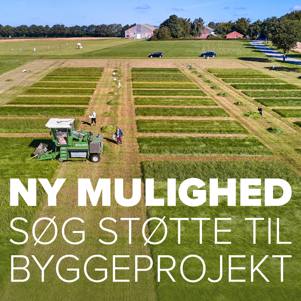 NY MULIGHED: Søg støtte til byggeri med dansk producerede biobaserede materialer