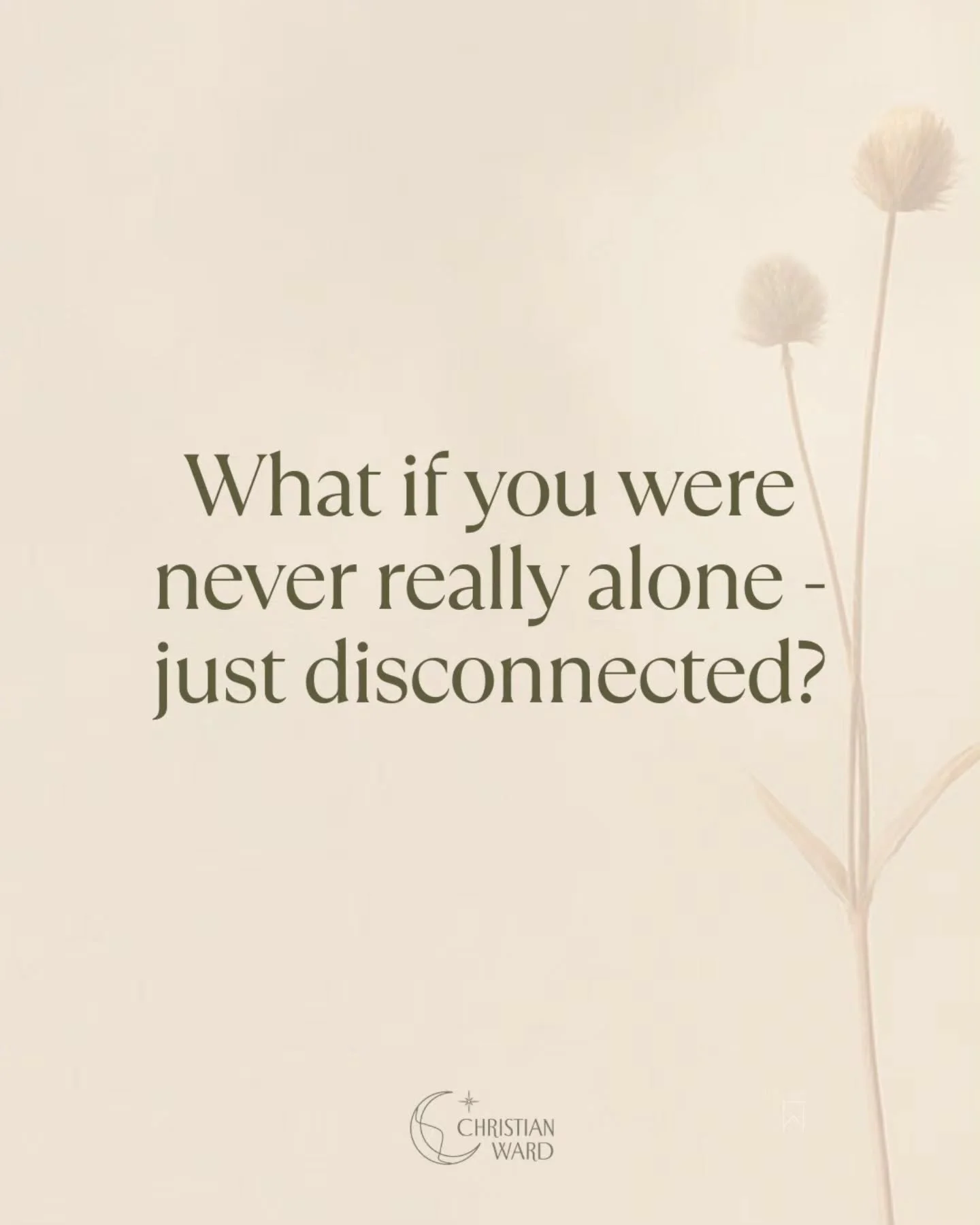 Loneliness is just a forgetting.
⠀⠀⠀⠀⠀⠀⠀⠀⠀
We are never truly separate - only asleep to our interconnection. Strip back the layers and we see that the air we breathe, the food we eat, the life around us - it all flows through us. Every moment, we are