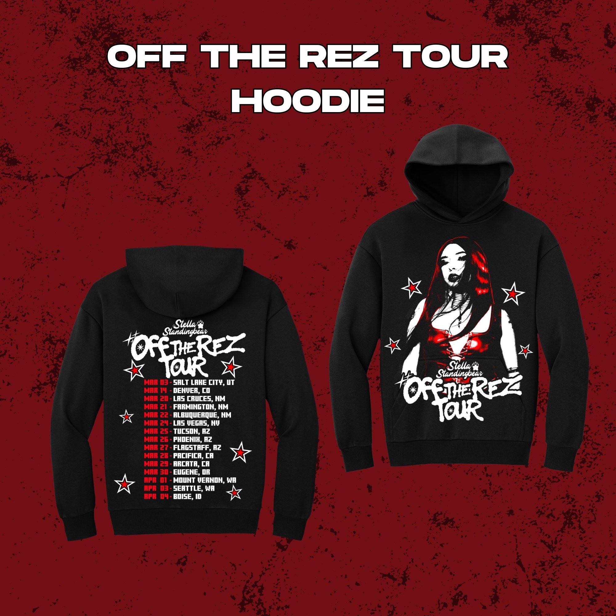 Off The Rez Tour Hoodie