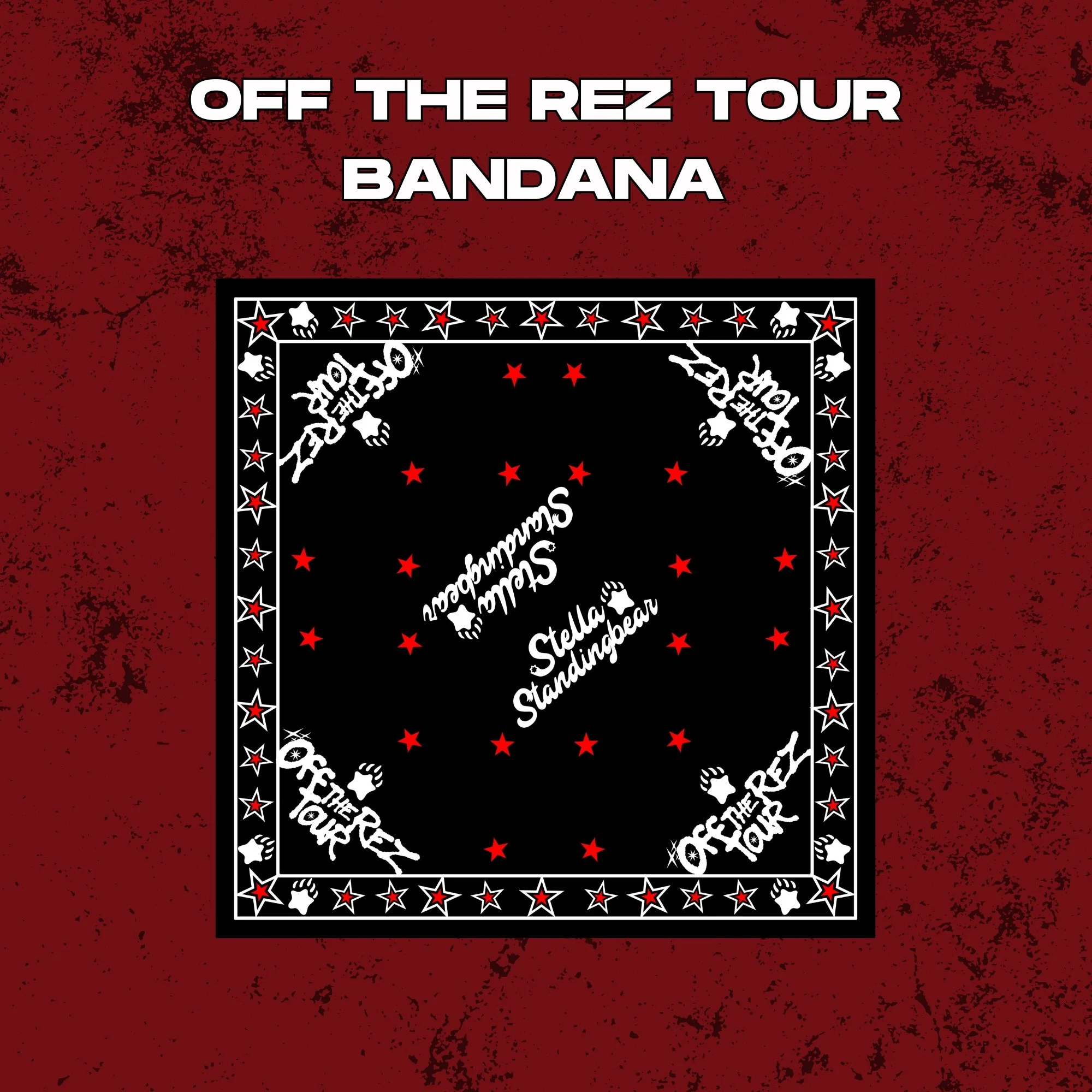 Off The Rez Tour Bandana