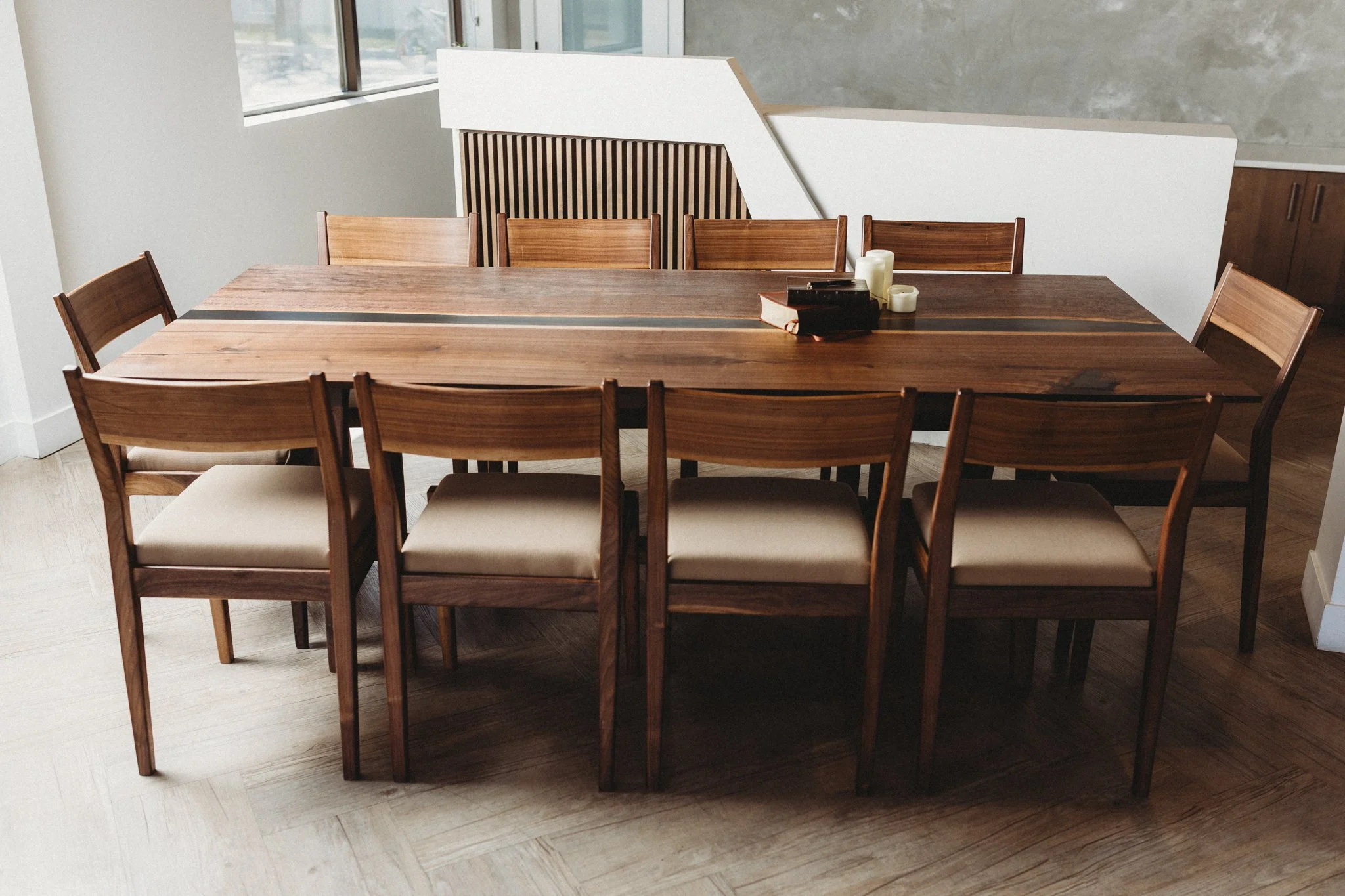 Church Table & Chairs