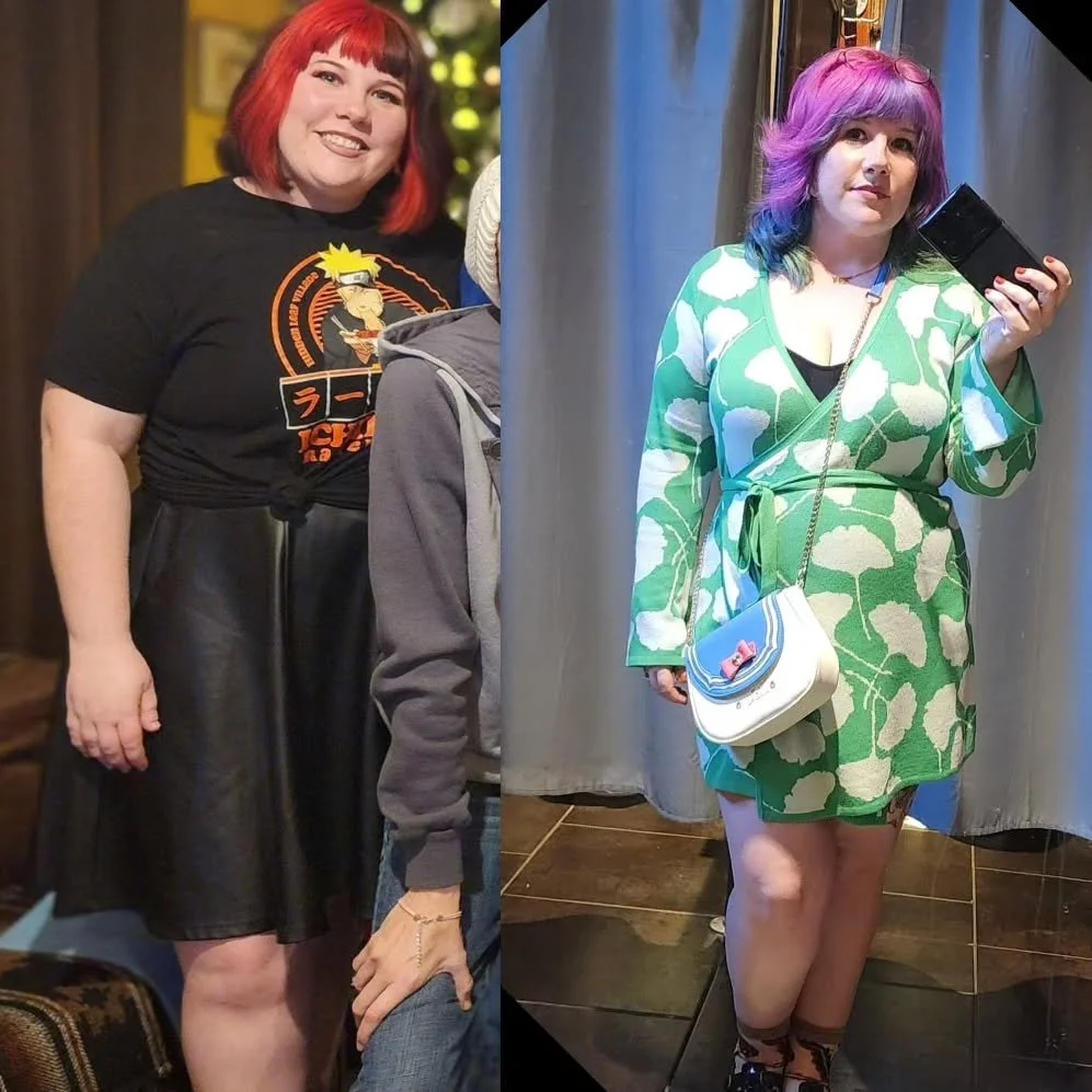 50 pounds lighter bitches 💪🤪 only 30 more to go!! 

#weightlosstransformation #weightlossjourney