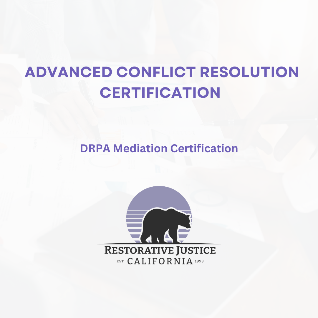 Advanced Conflict Resolution Certification