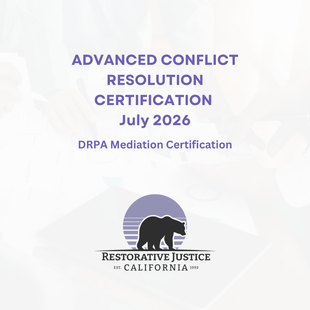 Advanced Conflict Resolution & Mediation Certification (July 2026)