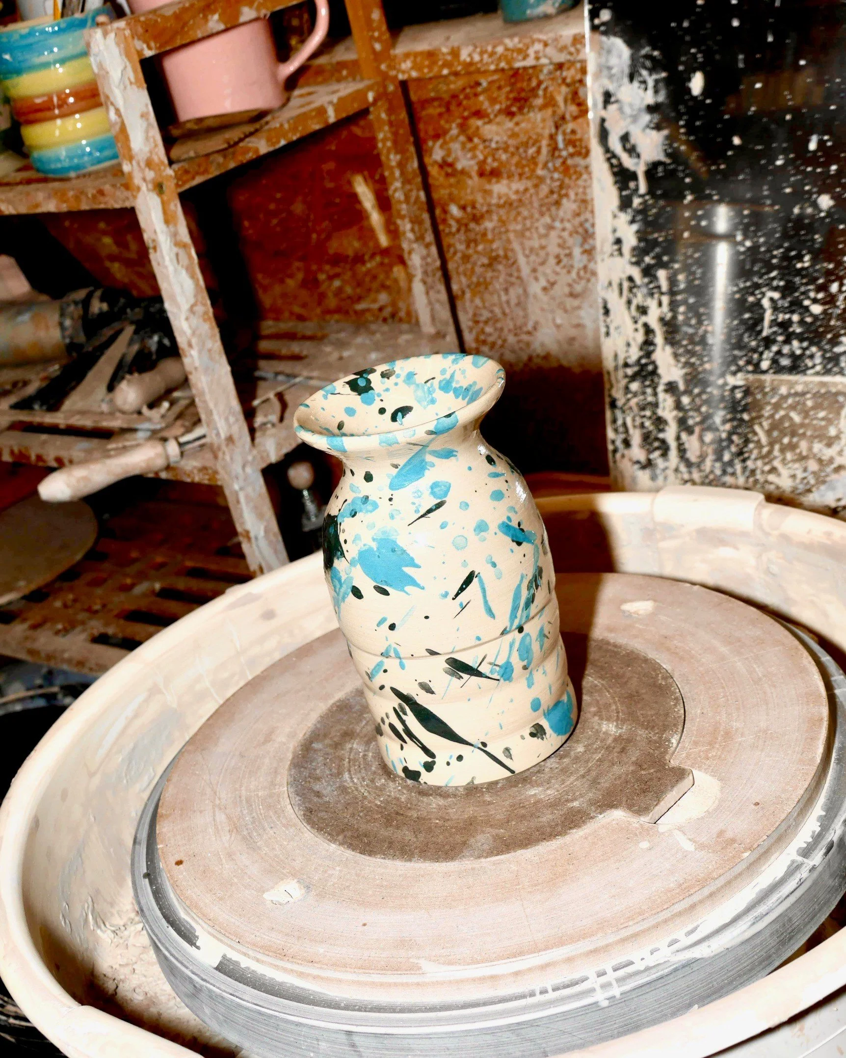 Splatter Vase (Edition of 5 pieces)