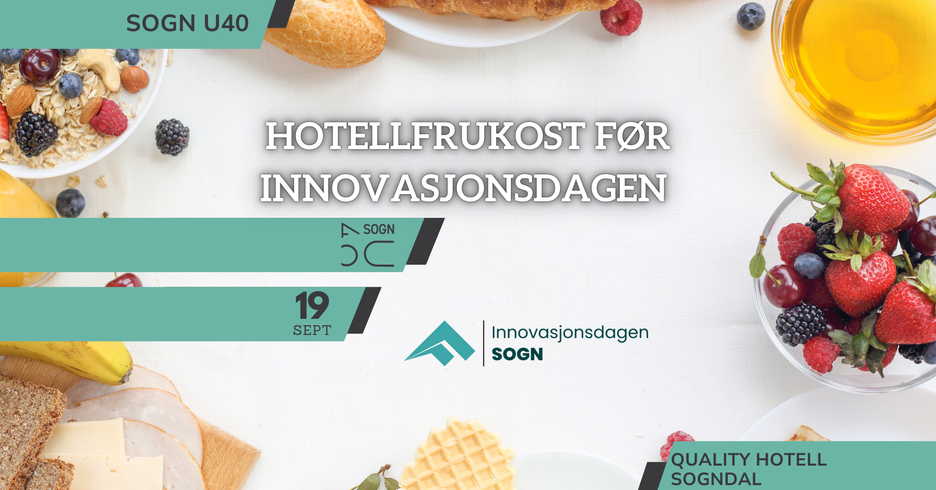 Hotellfrukost før Innovasjonsdagen Sogn