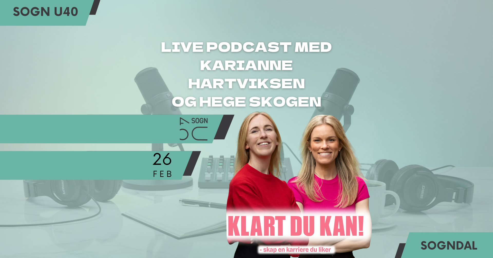 Live Podcast med “Klart du kan”