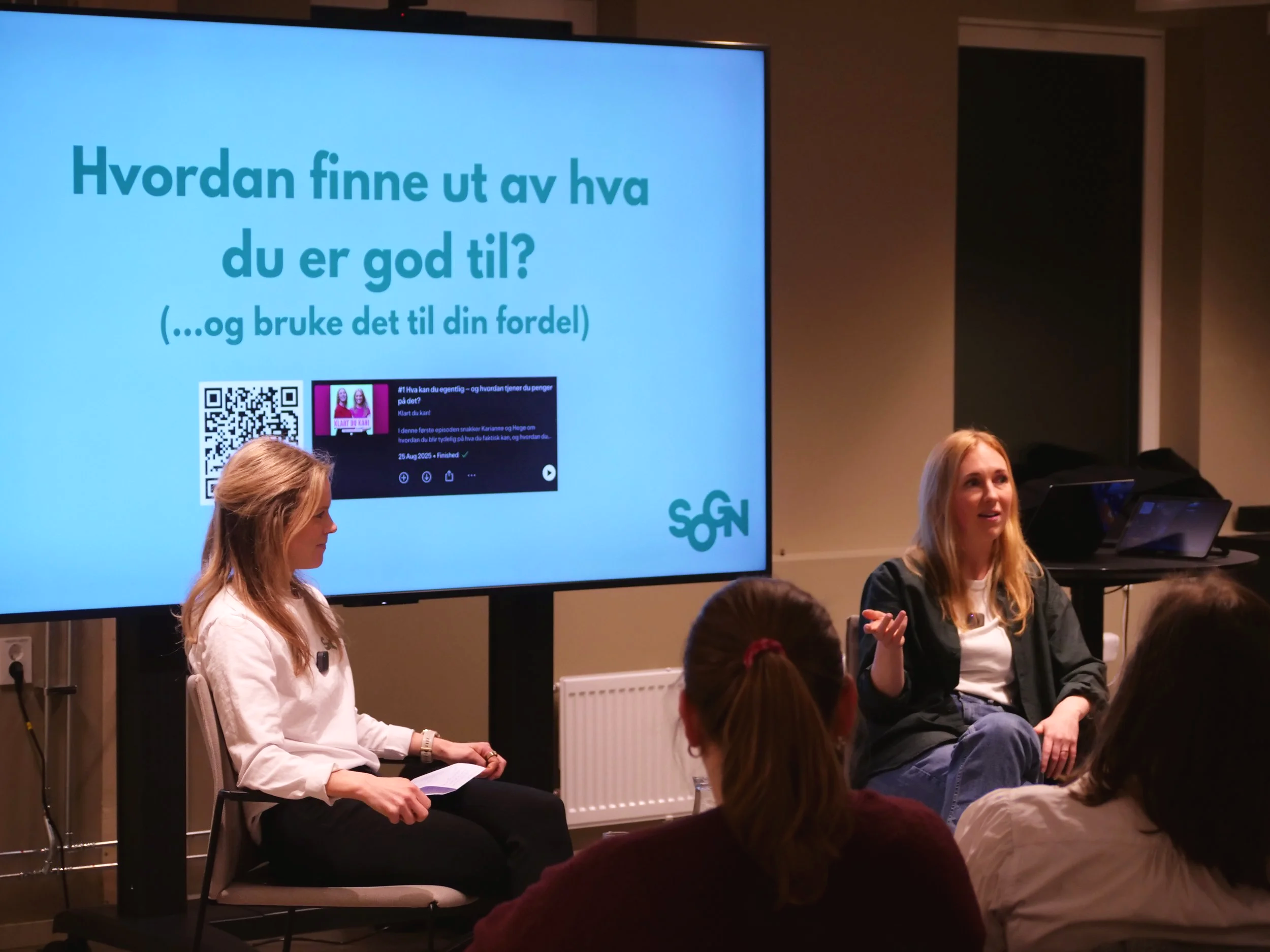 Live-podcast “Klart du kan” inspirerte!