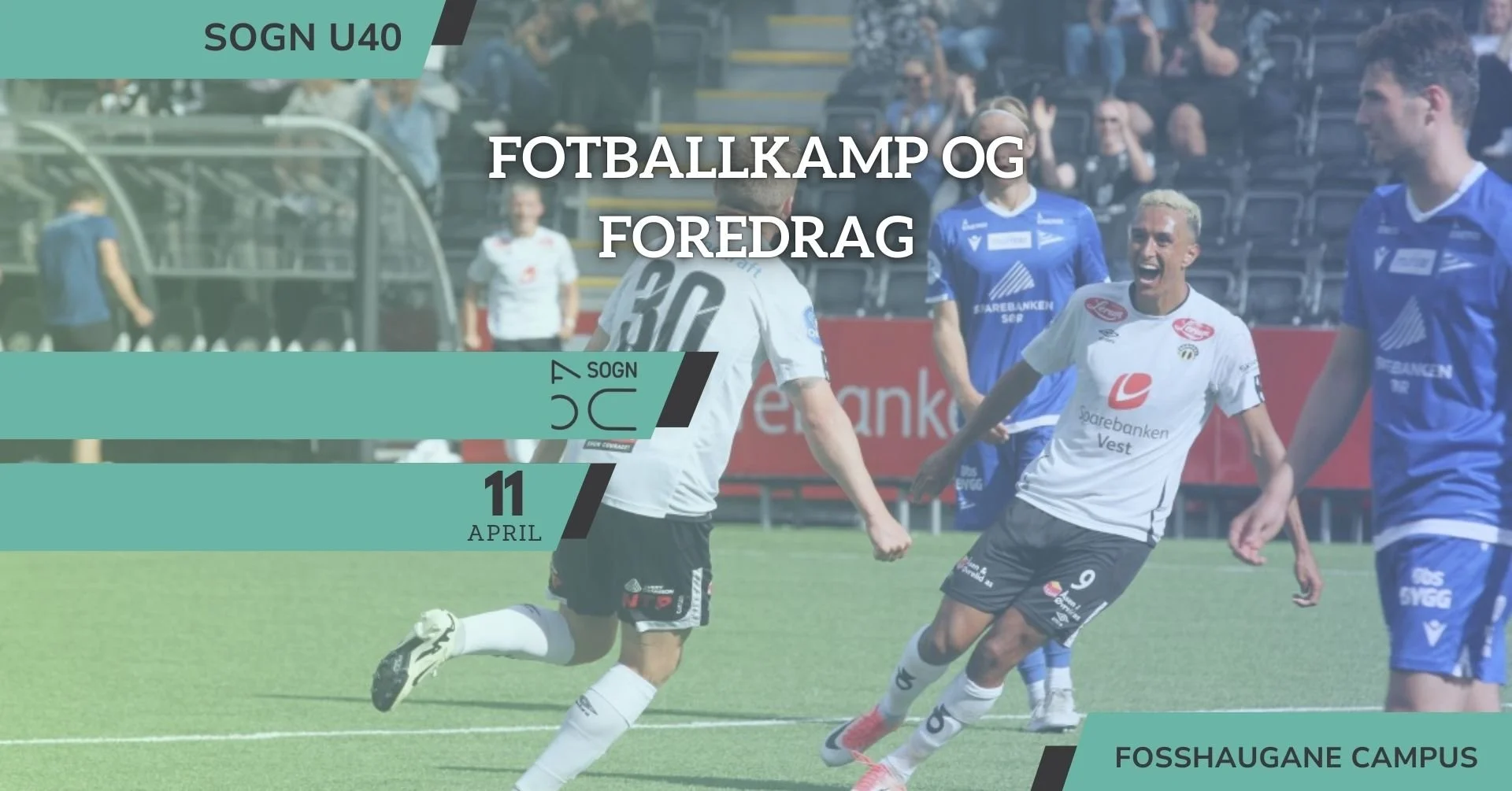 Fotballkamp og foredrag med Sogndal Fotball