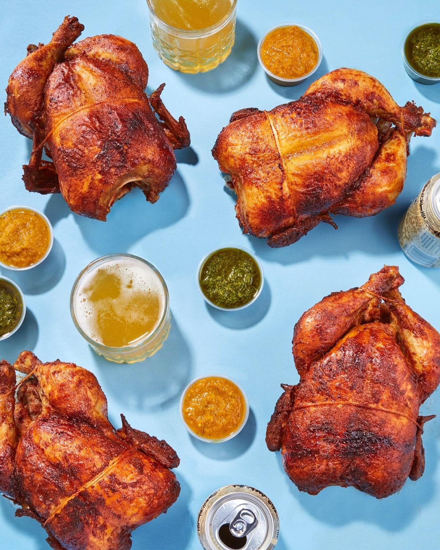 Our ideal table setting #rotisserie #eatflock