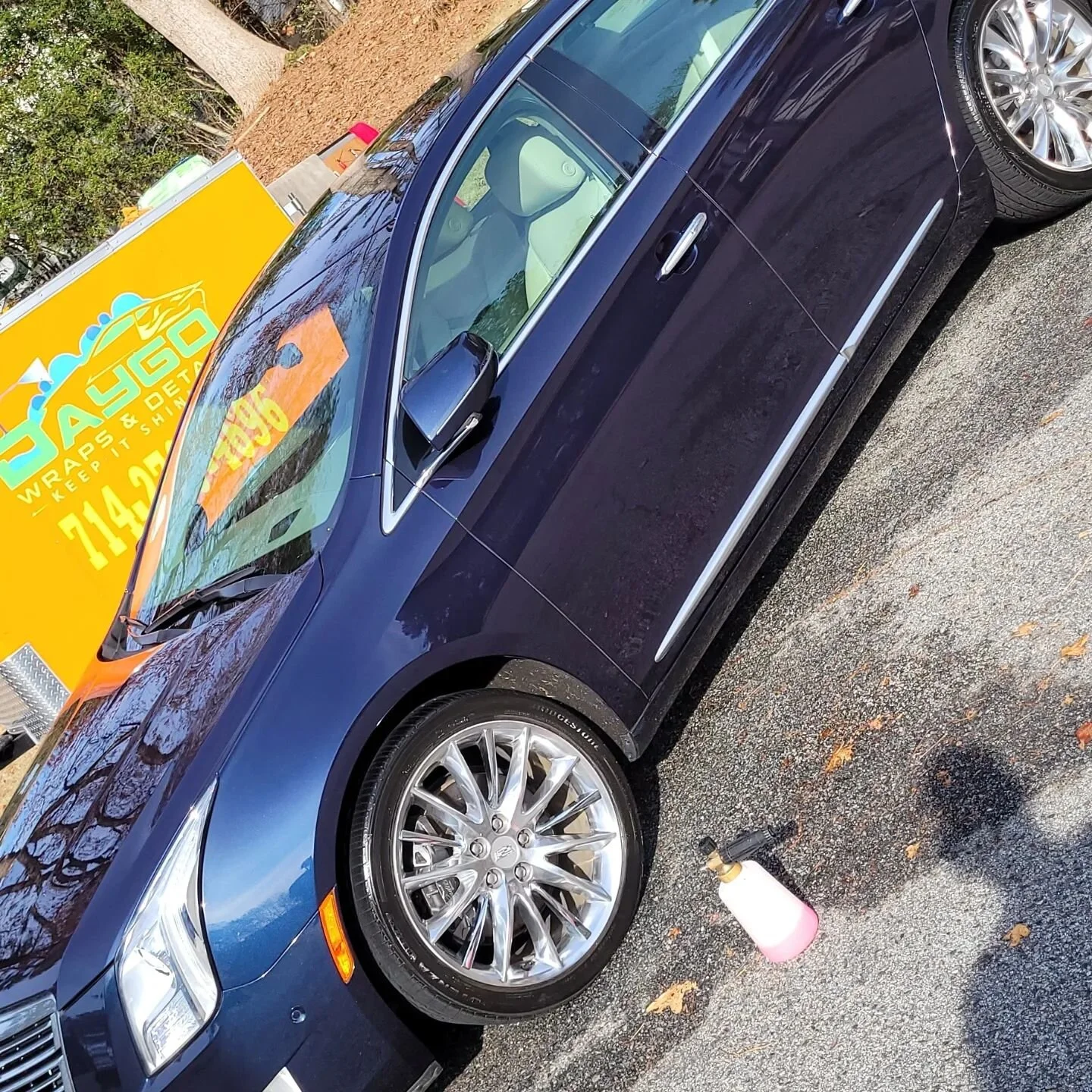 Mr. Ralph's Cadi #daygowraps #keepitshining #detailer #mobile #mobiledetailing #roswelldetailing #Cadillac #igotopenings