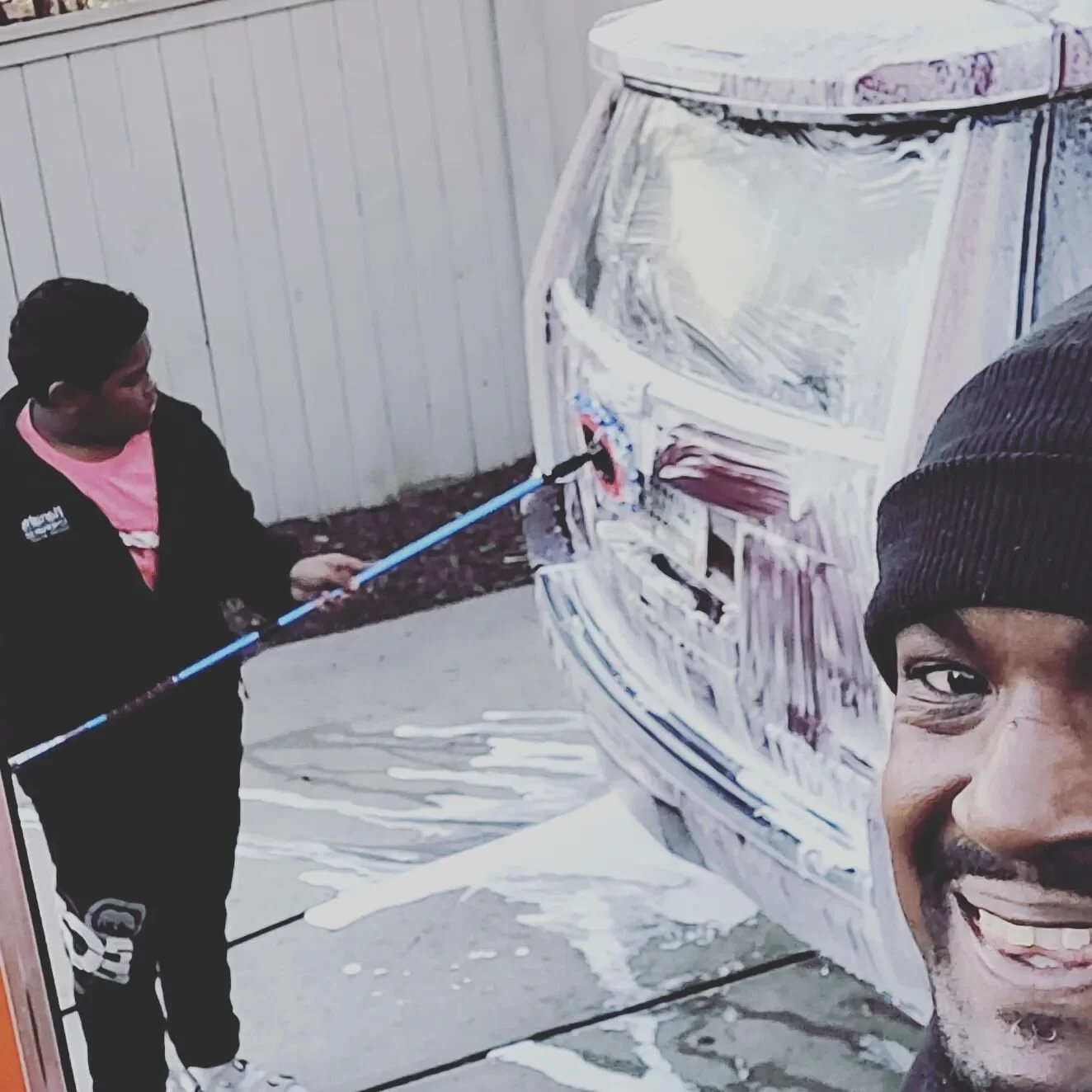 I keep the Cadi shining🌟 #daygowraps #keepitshining #daygowrapsndetail #mobiledetailing