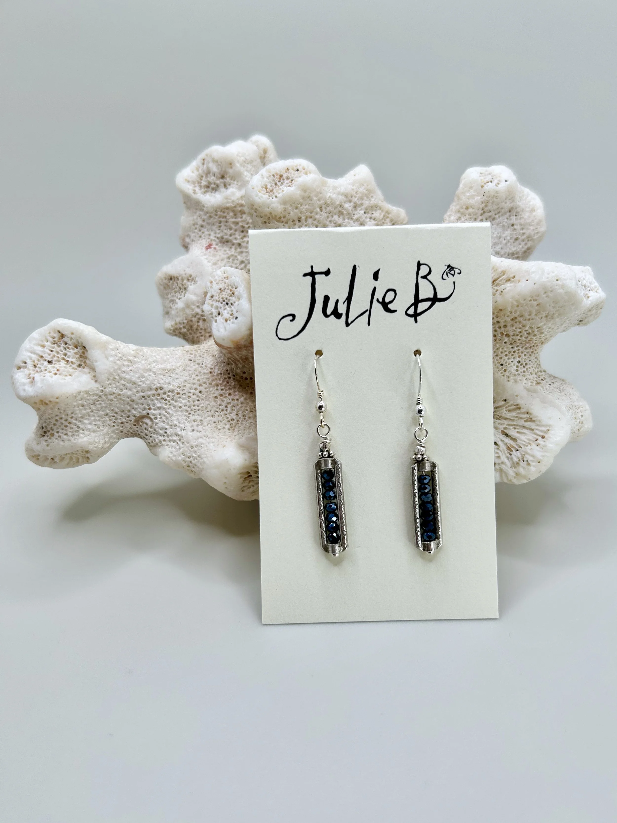 Sparkly Frame Earrings