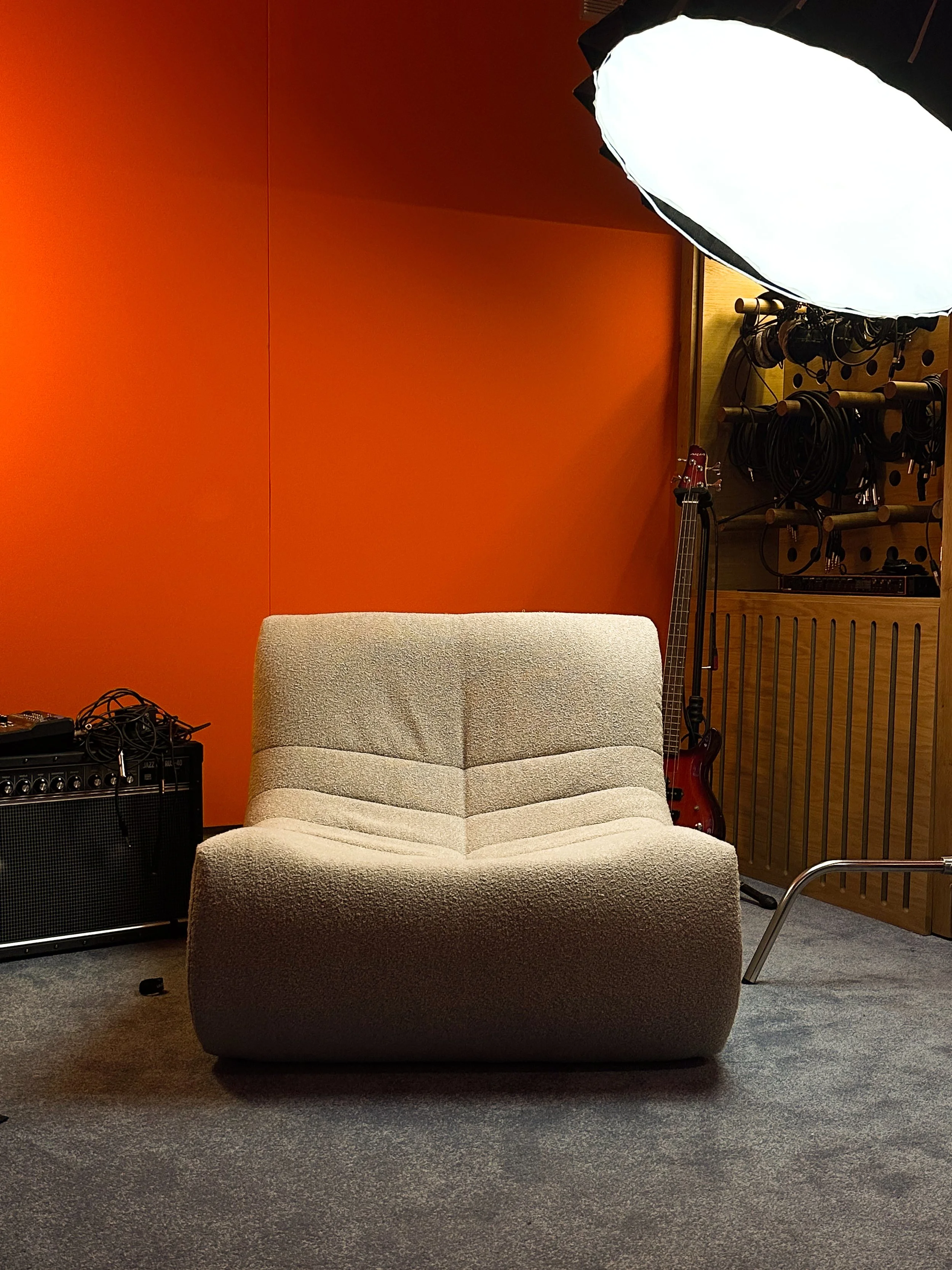 Shooting photo au studio Bureau Sonore à Bordeaux